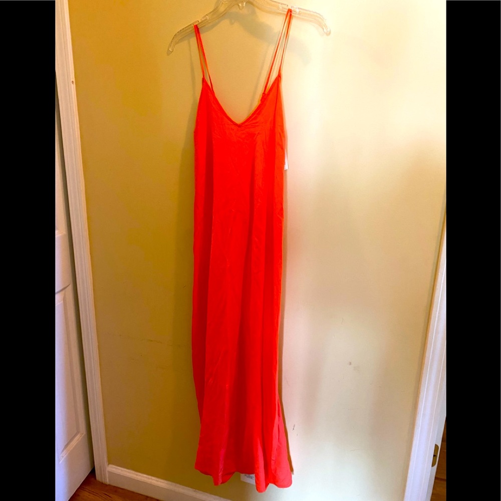 Old navy dress, beautiful coral color